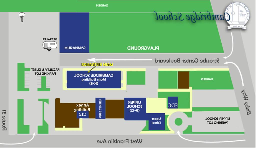 Cambridge School's Campus Map